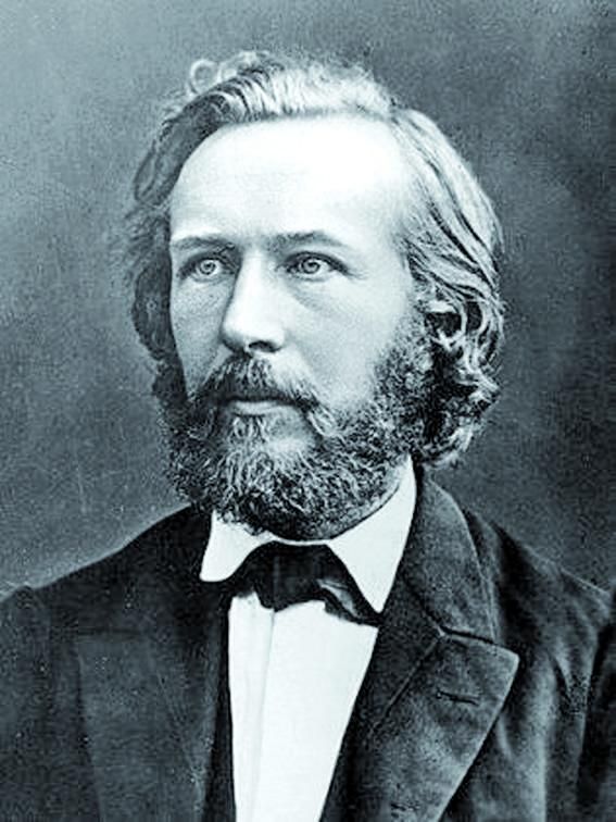 Retrato de Ernst Haeckel, 
padre del término “ecología”.