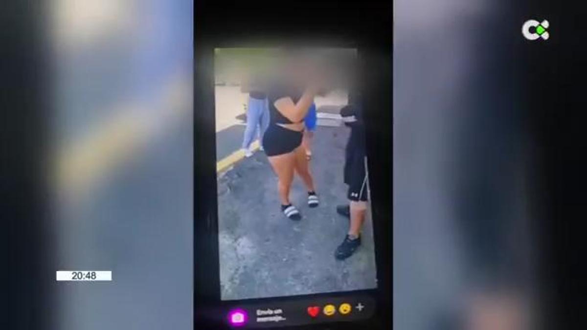 Imagen de la agresión en Tenerife: piden actuación urgente de la Fiscalía