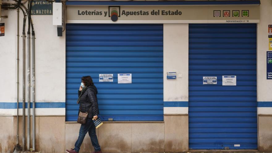 Loteros de Castellón bajan la persiana y afectan al cobro de premios