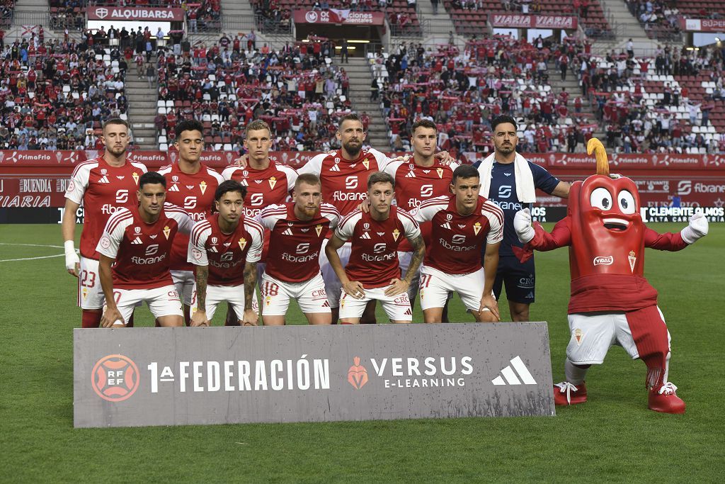 Las mejores imágenes del partido entre el Real Murcia y el Antequera