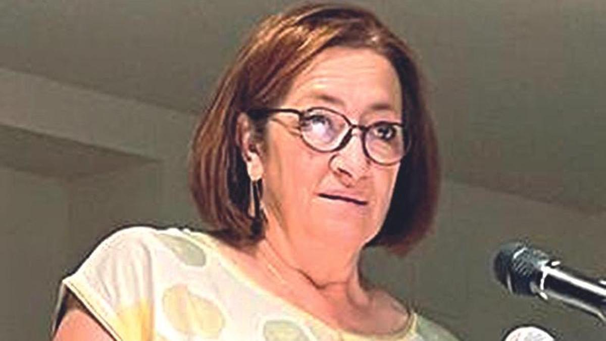 Eva Arenales, presidenta del colectivo Manuel J. Peláez