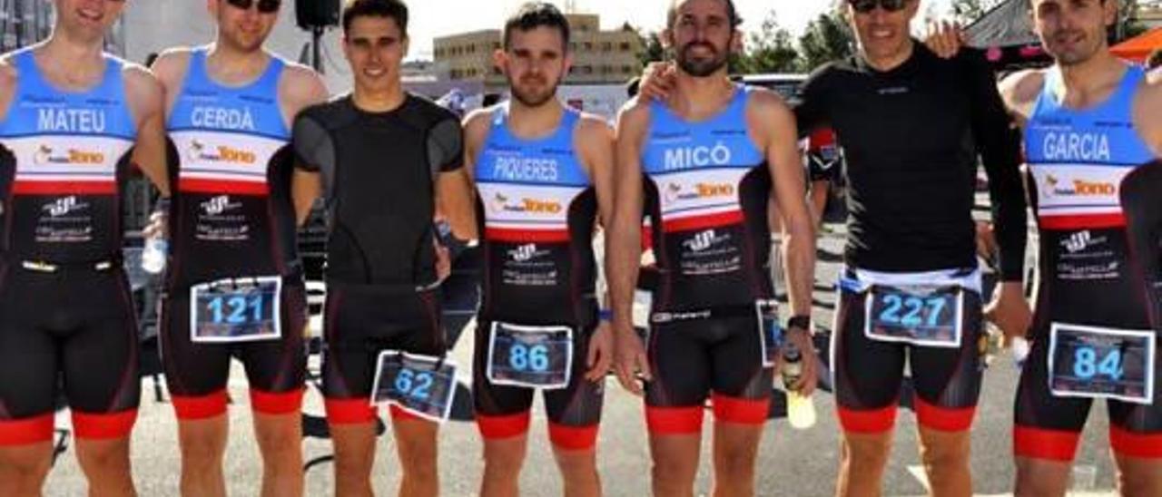 El CEC Antella acaba tercero el duatlón por equipos de Albalat