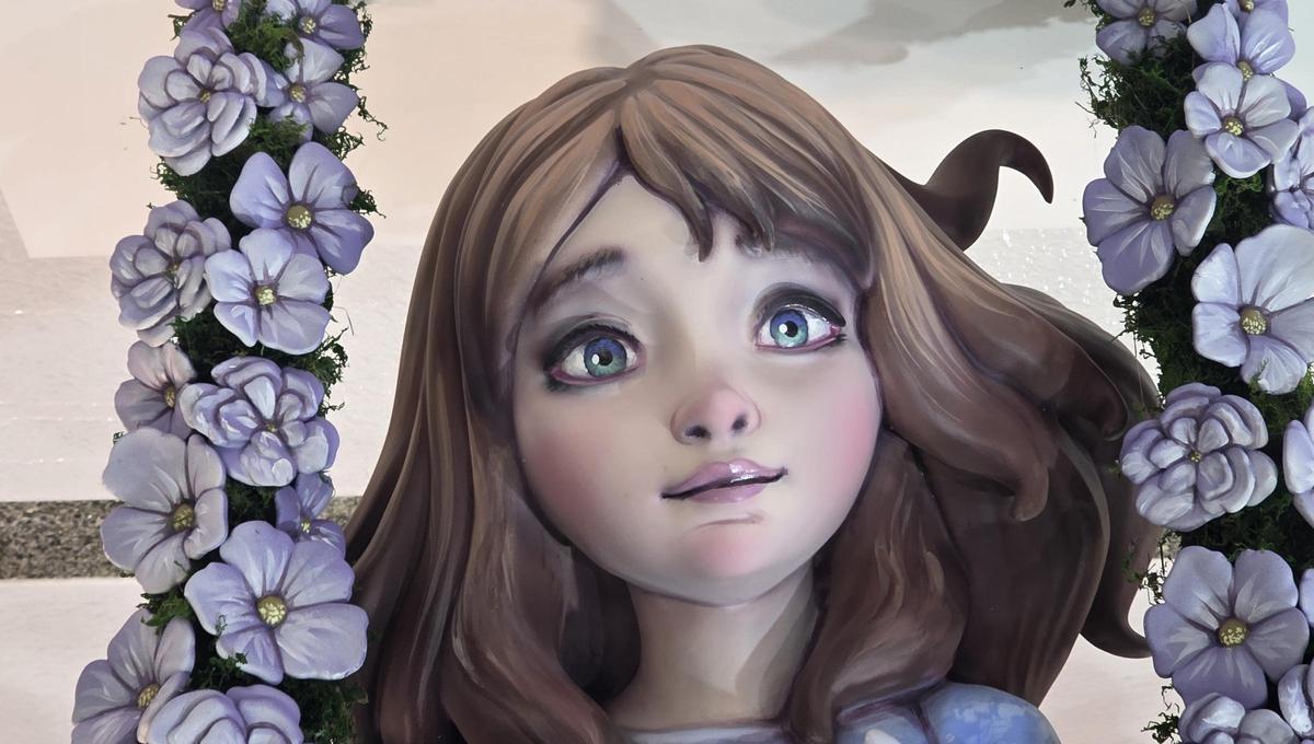 Así es el ninot indultado de las Fallas de Valencia.