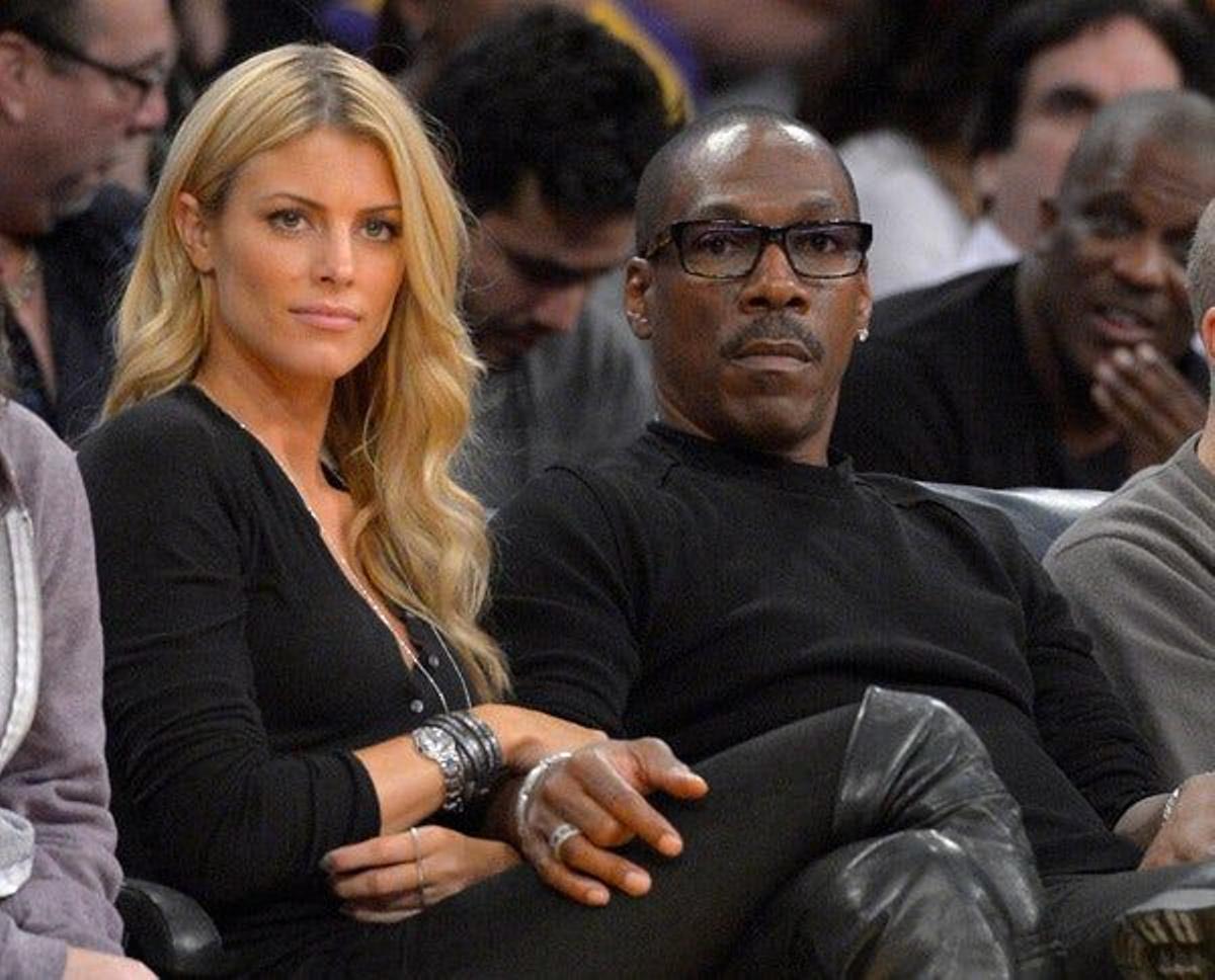 Eddie Murphy y su novia