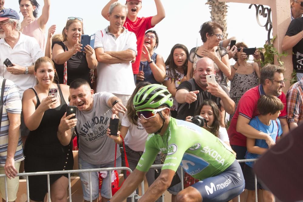 Llegada a Alicante de la tercera etapa de la Vuelta