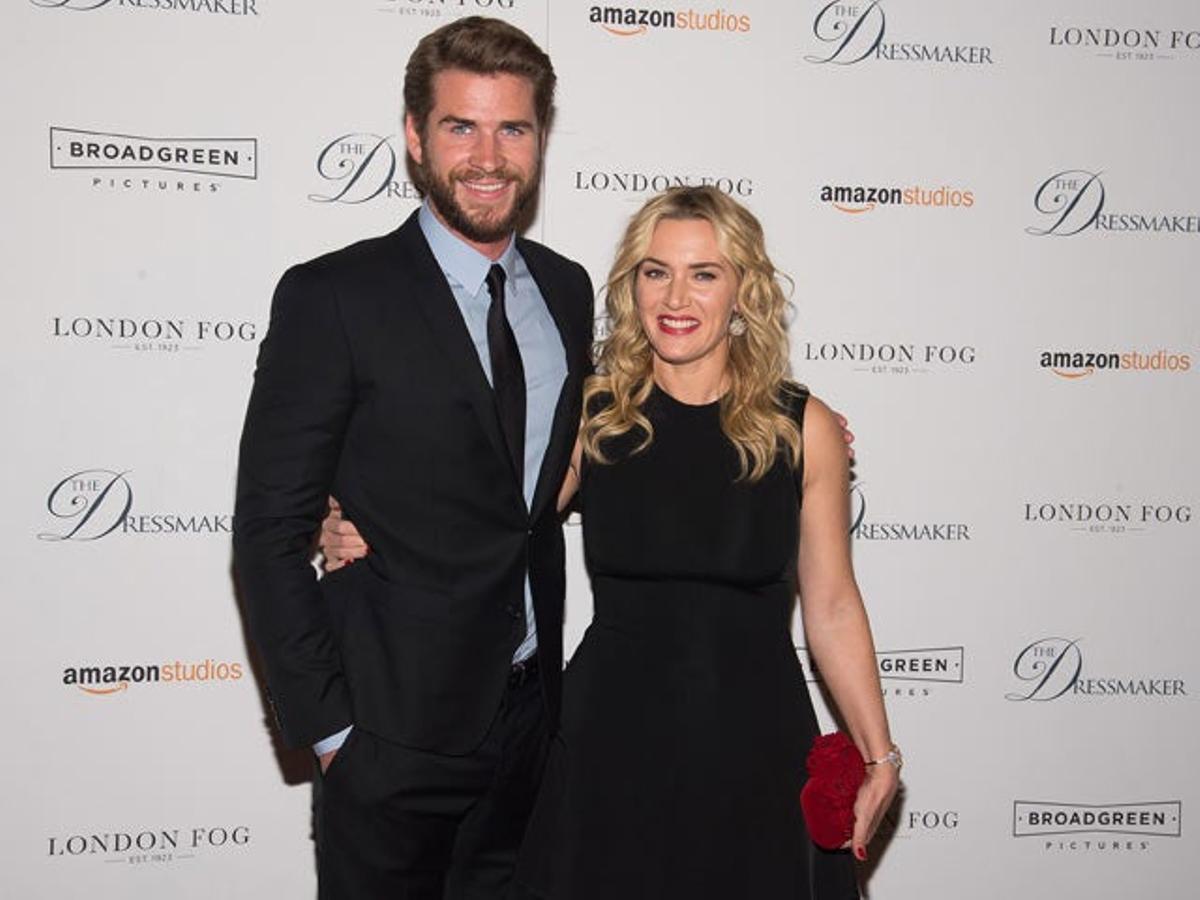 Kate Winslet no sabía que Liam Hemsworth es un yogurín