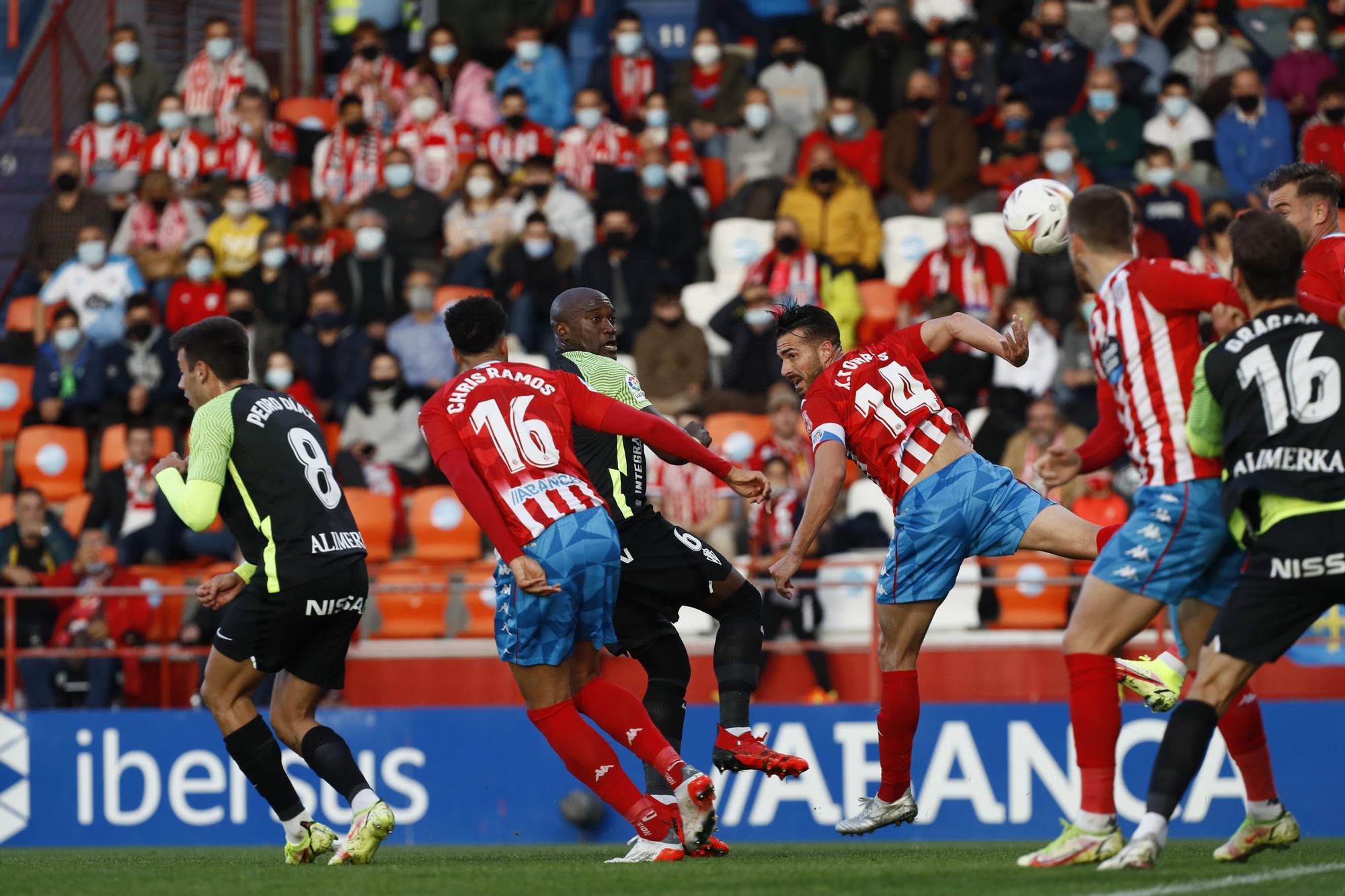 El partido del Sporting ante el Lugo, en imágenes