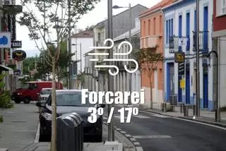 El tiempo en Forcarei: previsión meteorológica para hoy, miércoles 24 de abril