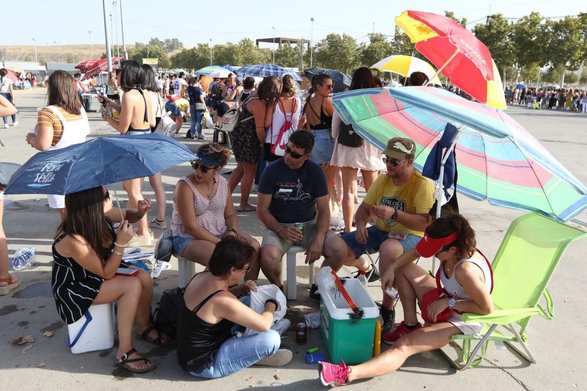 Colas en El Arenal para el concierto de Ricky Martin