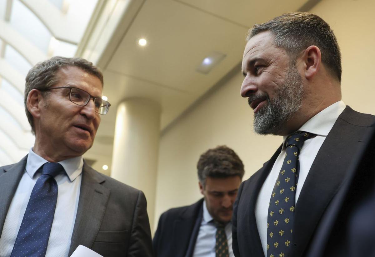 Vox torna a utilitzar València com a laboratori per al seu pacte amb Feijóo