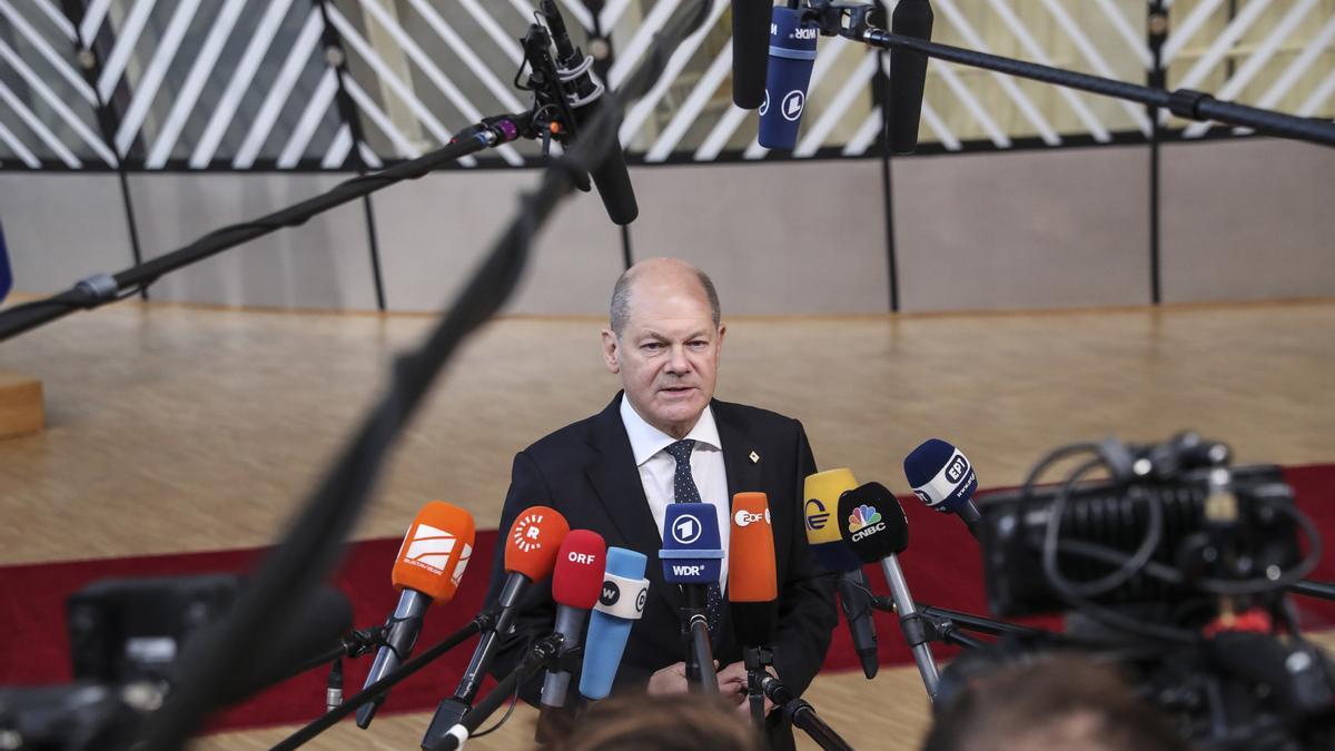 Olaf Scholz, canciller de Alemania.