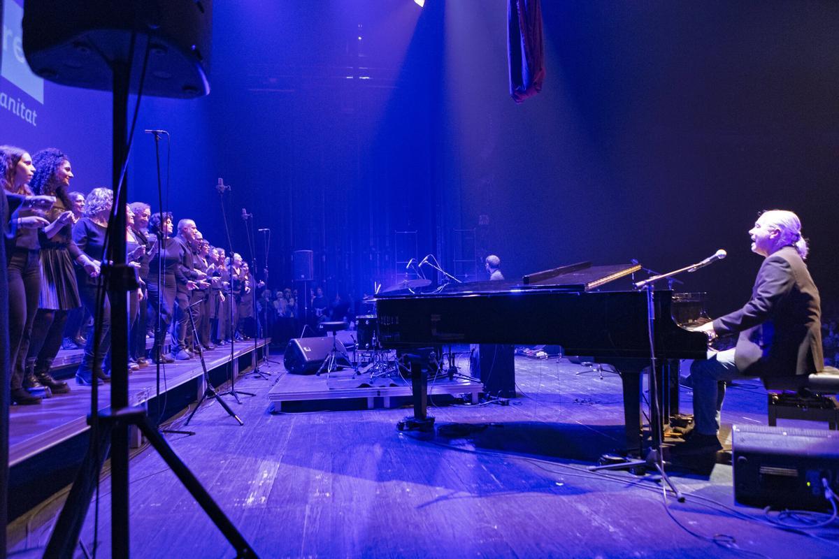 Les millors imatges del concert solidari “Música per canviar el món”