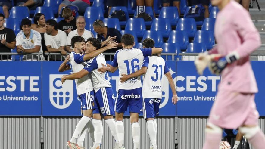 La crónica del Real Zaragoza-Bilbao Athletic (3-1). El Zaragoza exhibe todo su cañón