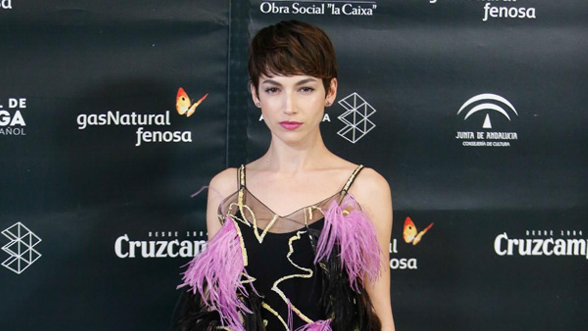 Úrsula Corberó de Nina Ricci en el Festival de Cine de Málaga