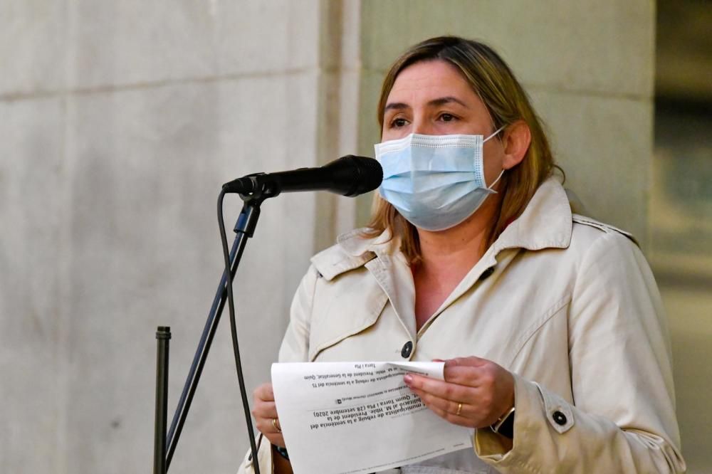 Concentració a Figueres de suport a Quim Torra.