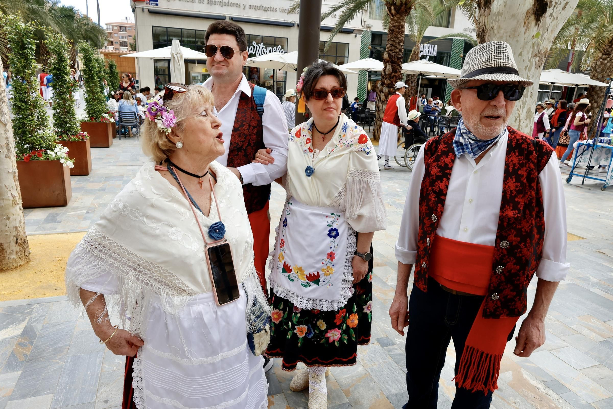 Ambiente en las calles de Murcia durante el Bando de la Huerta