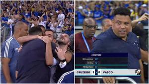 ¡Emocionante! La alegría de Ronaldo tras devolver al Cruzeiro a primera: ¡Vaya noche en Belo Horizonte!