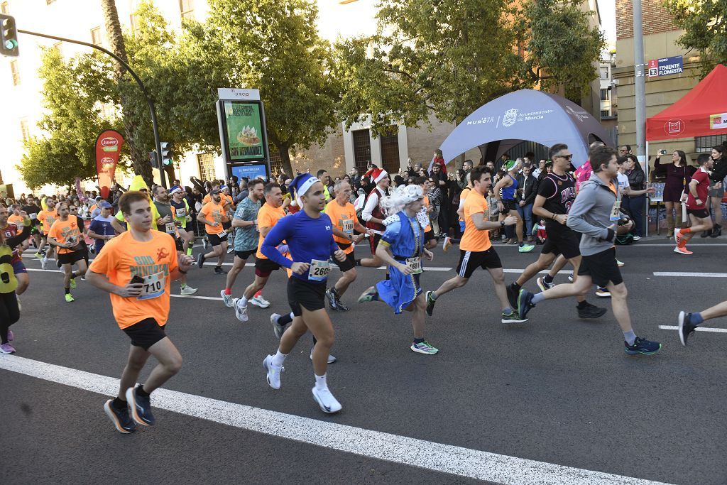 La San Silvestre 2025 en Murcia, en fotografías