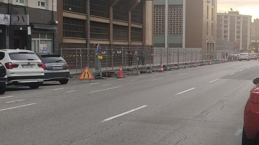 Comienzan las obras del carril bus de la avenida Pablo Iglesias