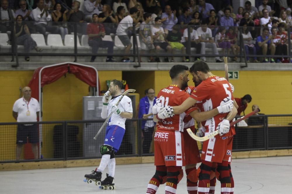 Victòria del Girona contra el Liceo
