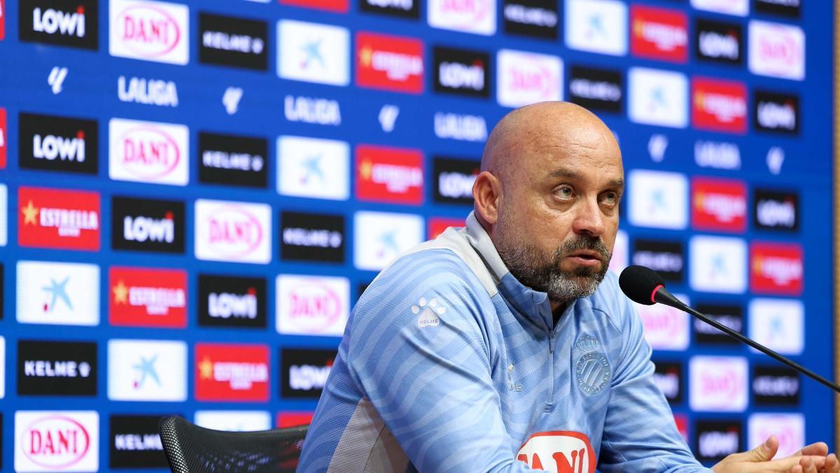 Manolo González, entrenador del Espanyol