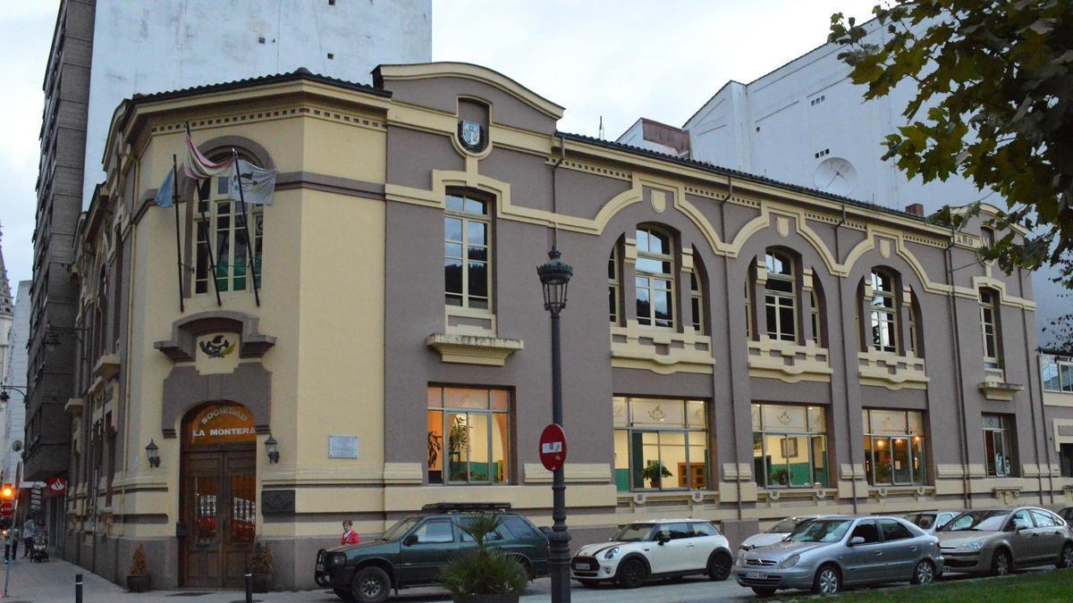 L'edificiu de la Sociedad La Montera.