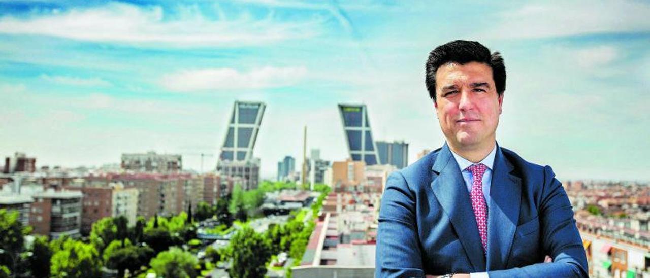 Ismael Clemente posa en la terraza de la sede de la compañía en Madrid | El Periódico