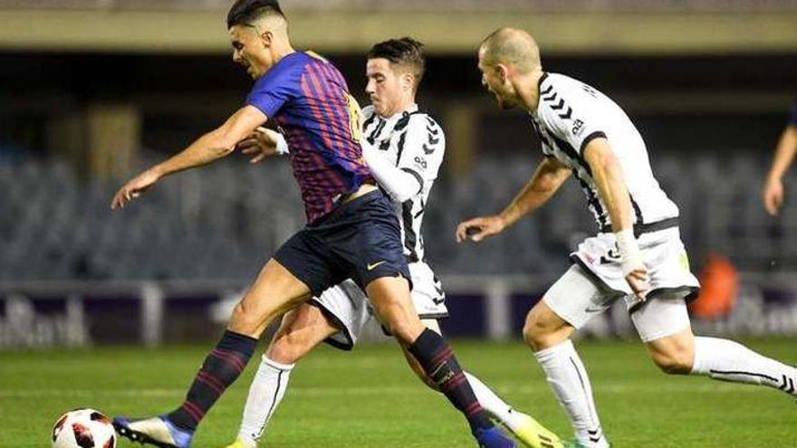 Una tarjeta en el Barça B-Castellón podría dejar al Barcelona fuera de la Copa del Rey