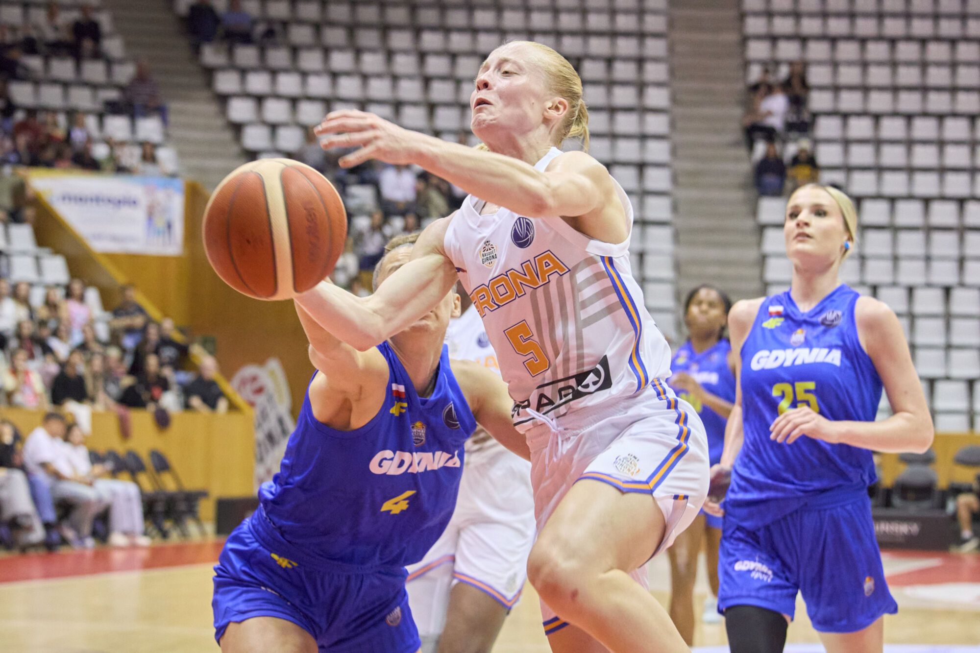 Partit d´ Eurolliga Spar Girona-Gdynia a Fontajau