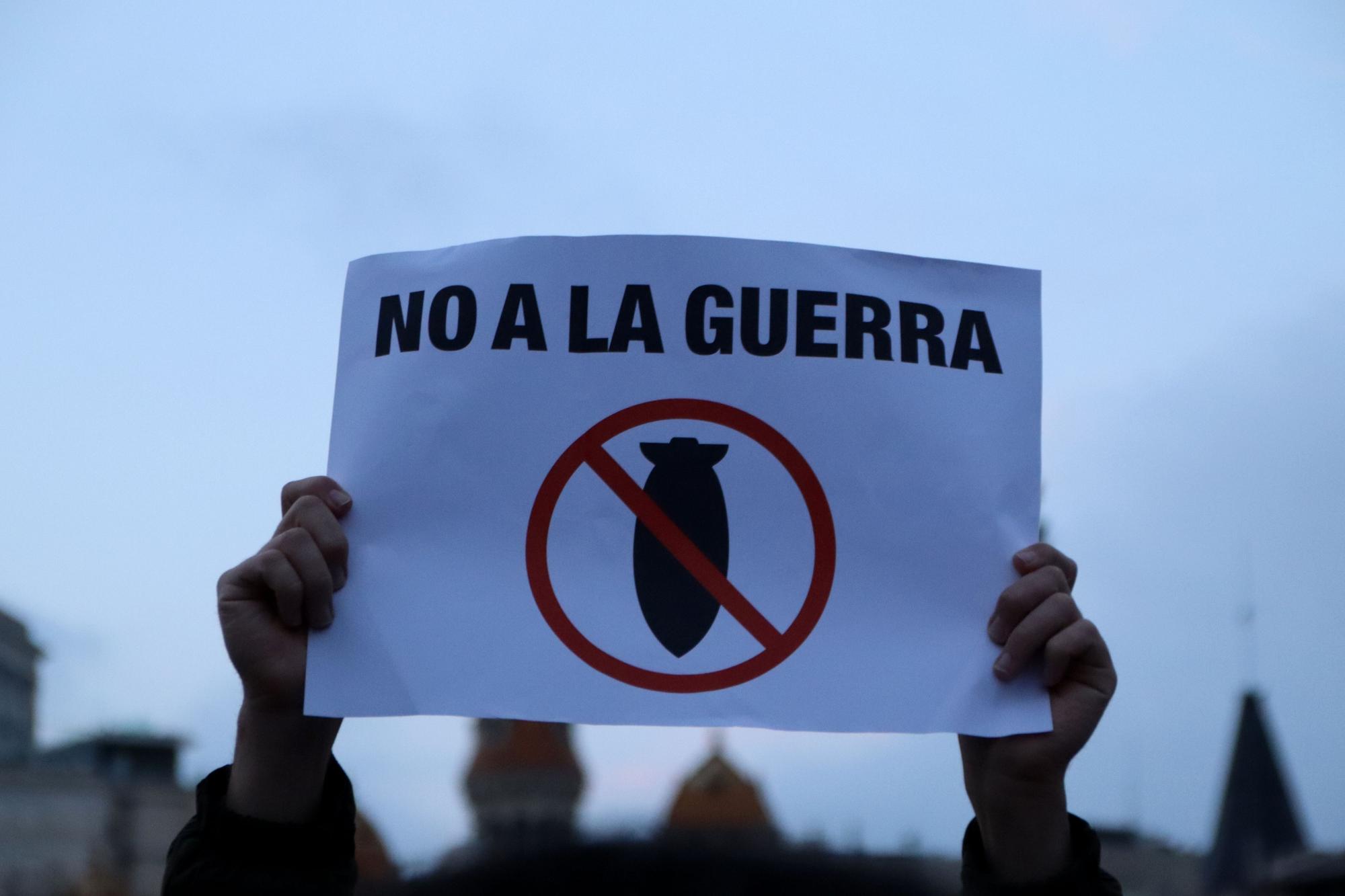Manifestació 'No a la Guerra' a Barcelona
