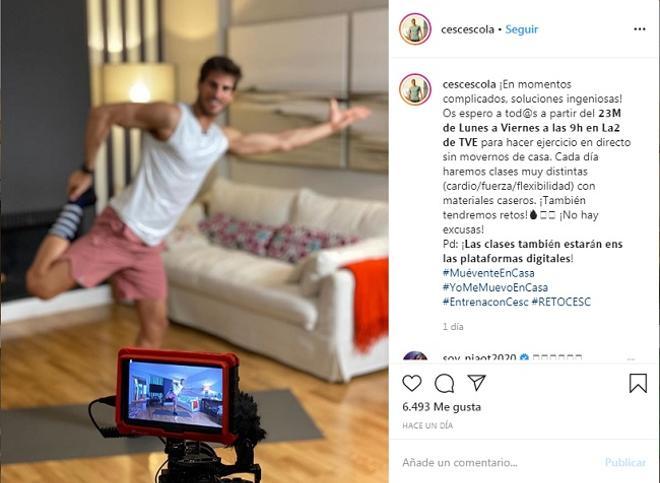Cesc Escolà presenta 'Muévete en casa', el nuevo programa de La 2 de TVE