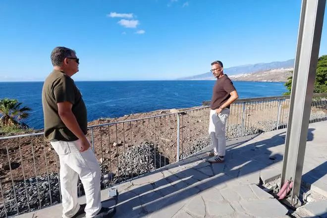 Nuevo mirador en el Palmetum de Santa Cruz
