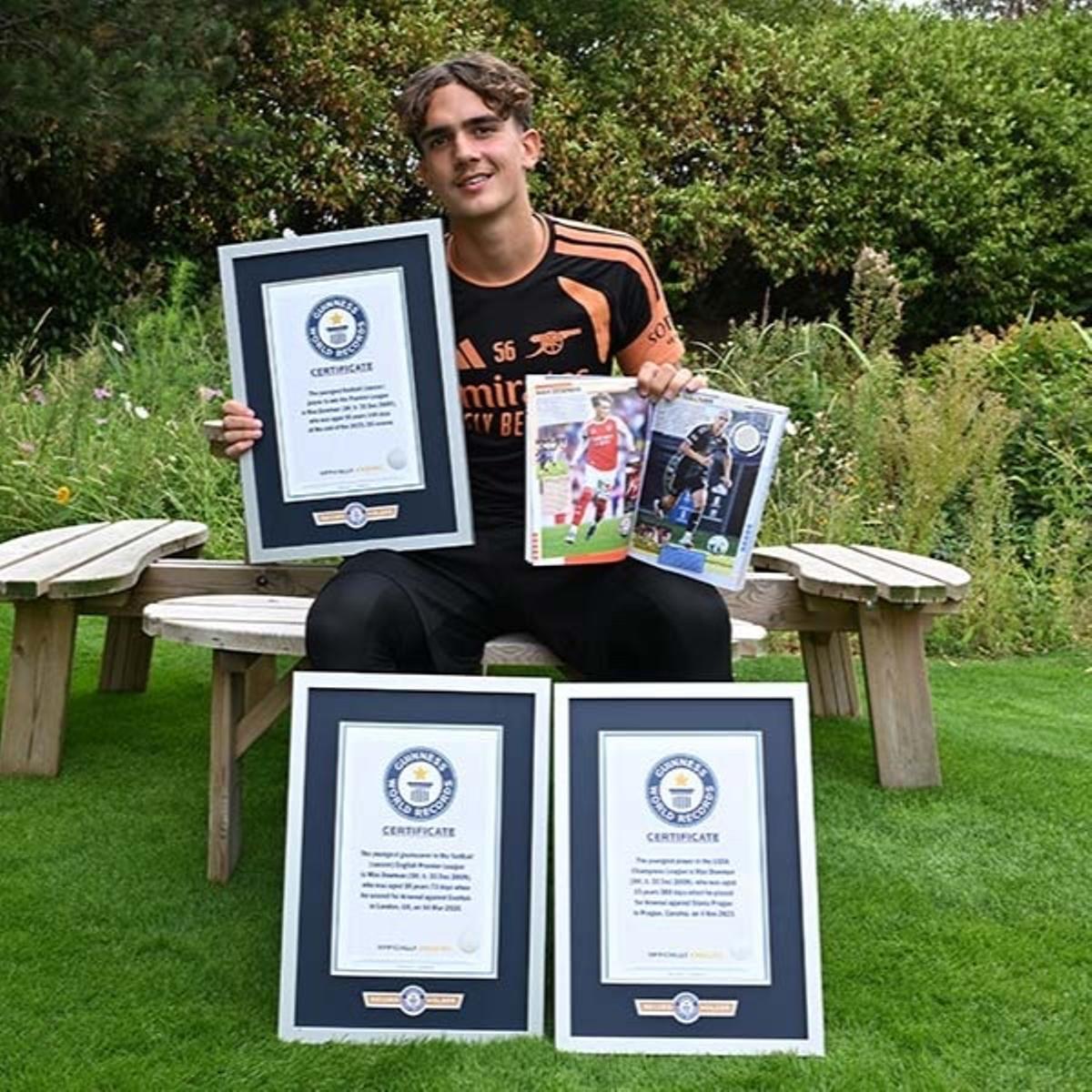 Max Dowman, con trés récords Guinness
