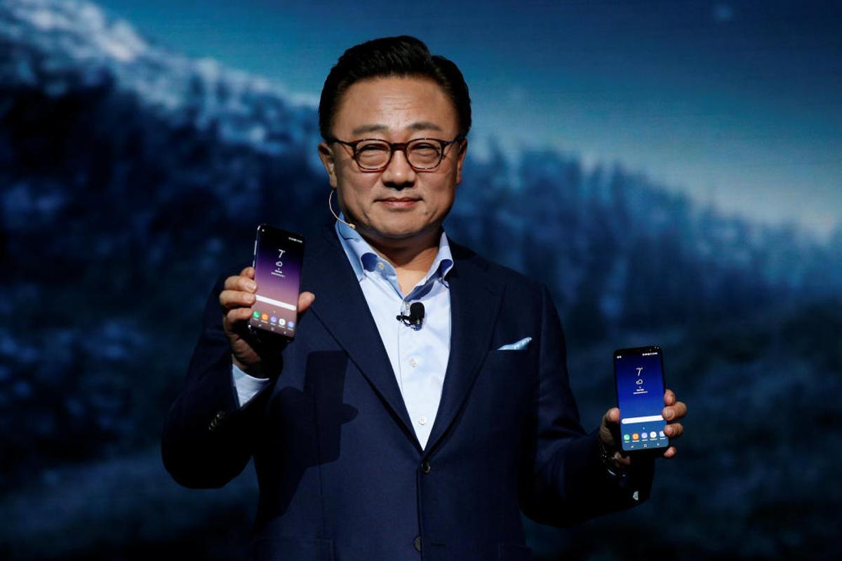 DJ Koh, presidente del departamento de móviles de Samsung.