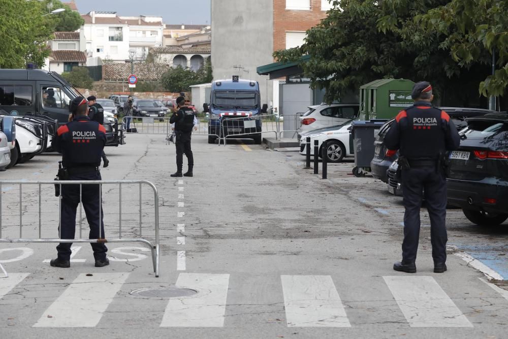 Vista als encausats per tràfic de marihuana