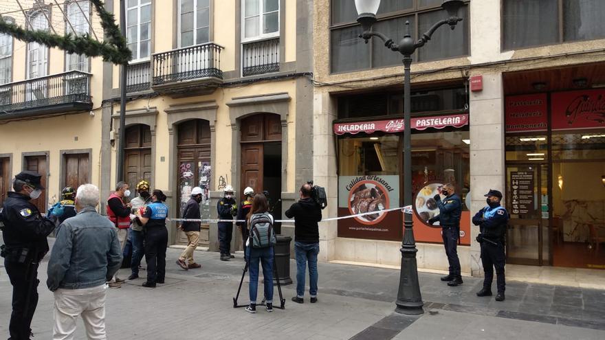 Desalojo en Triana