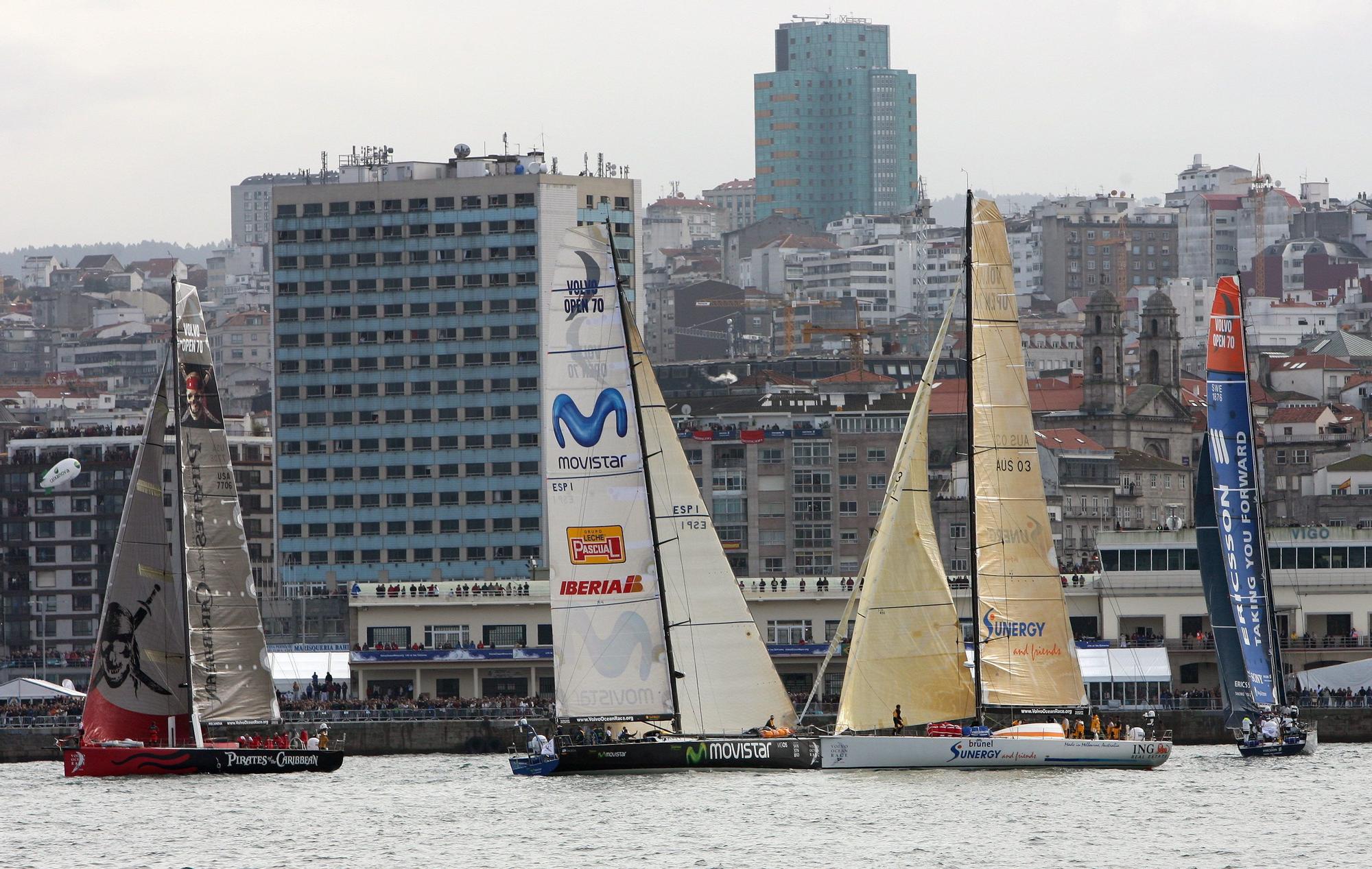 Quince años del adiós de Vigo a la Volvo Ocean Race