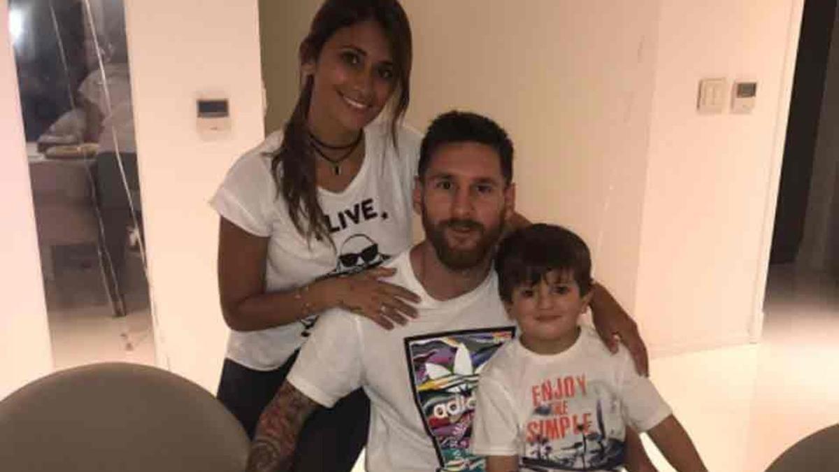 Messi, en la fiesta de su cumpleaños