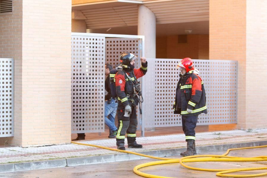 Incendio en una vivienda en Pinilla (Zamora)