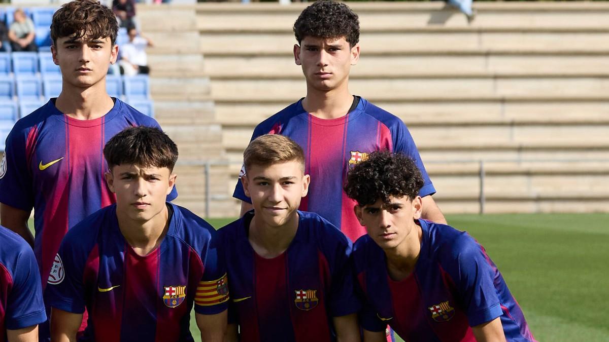 Artem Rybak ha jugado cinco partidos con el Juvenil B