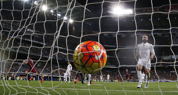 Imágenes del partido entre Real Madrid y Barcelona