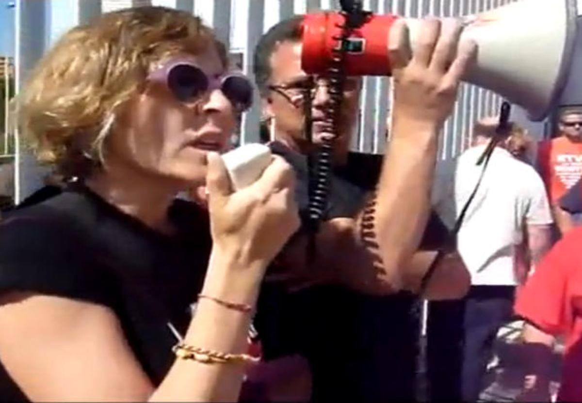 Xelo Miralles, la primera presentadora de TVV.