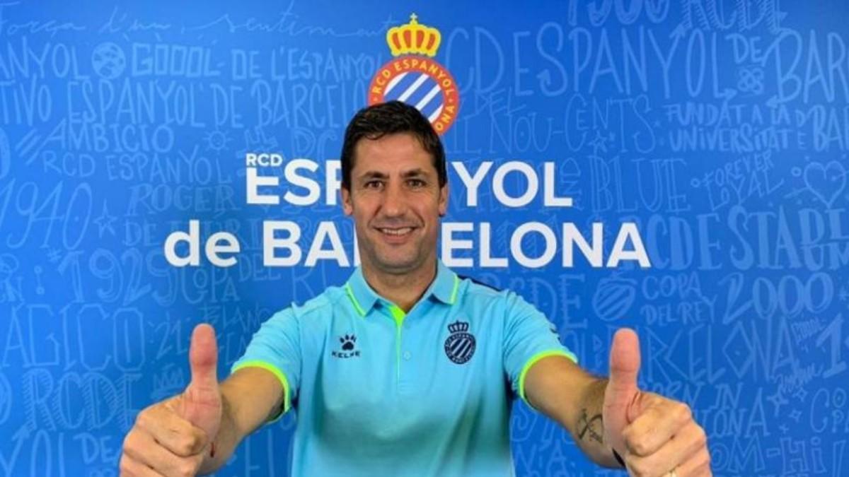 Joan Capdevila, portavoz del Espanyol