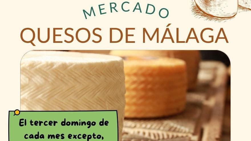 El Mercado de Quesos de Málaga vuelve el domingo 19 de abril a Coín