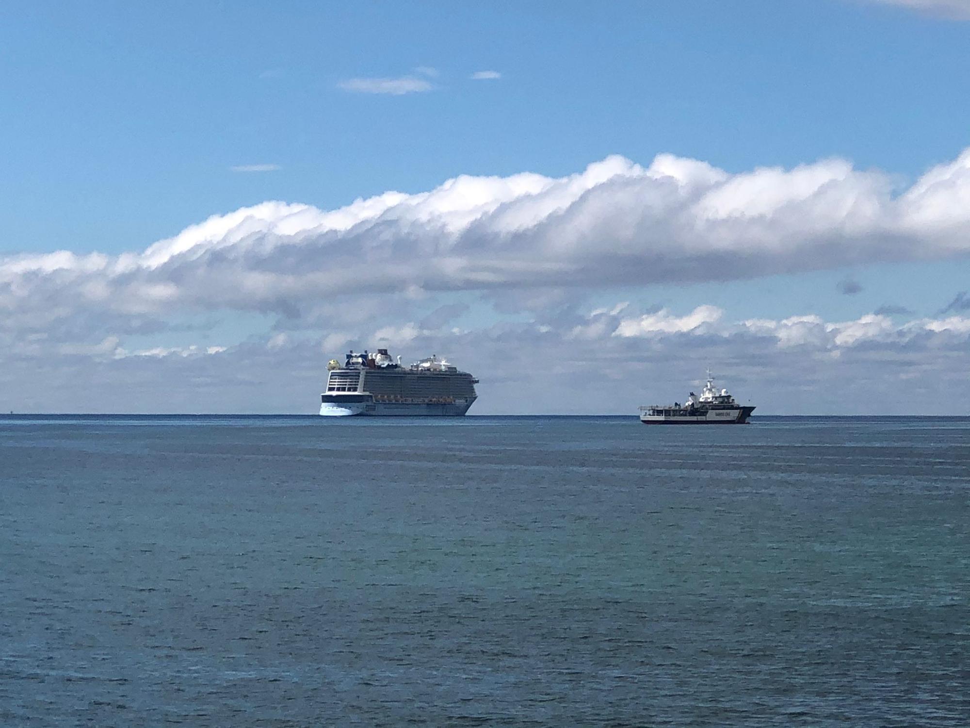 El megracrucero ‘Odyssey of the Seas’ desembarcará en Palma a dos tripulantes con covid-19