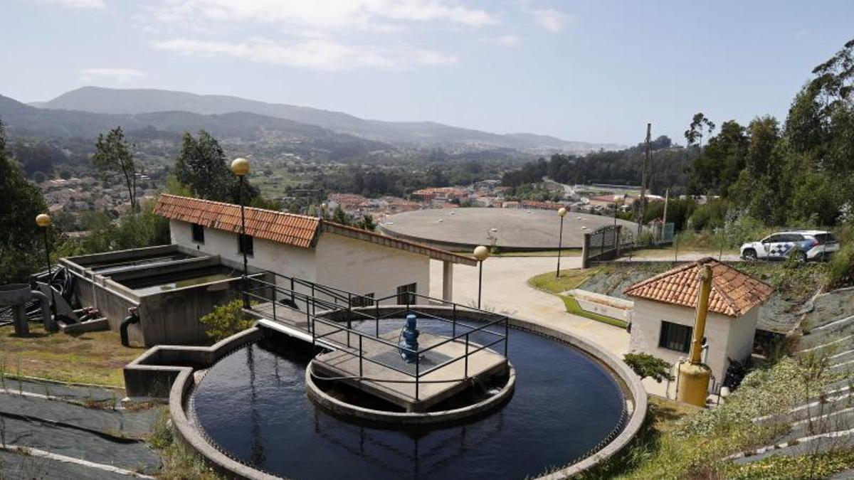 Depósito de agua y potabilizadora de Gondomar.