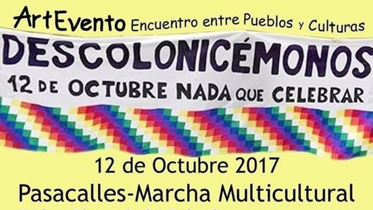 El cartel anunciador.