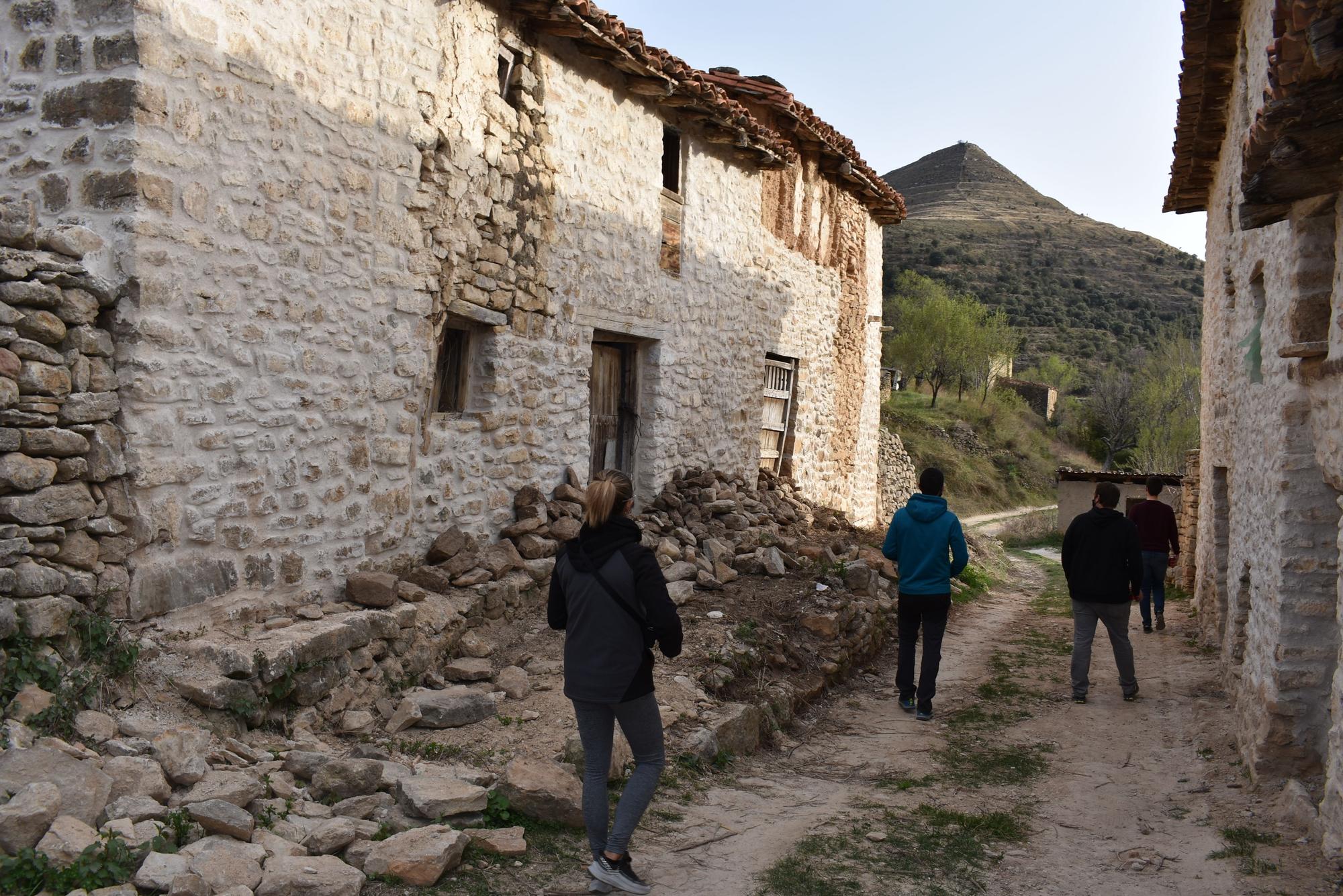 Les Alberedes, un poblado abandonado de Els Ports en el que se proyectan alojamientos rurales.