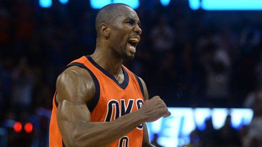 Ibaka firma uno de sus mejores partidos con los Thunder.