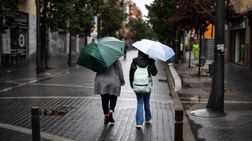 Alerta per pluja intensa aquest divendres a la Catalunya central